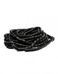 ESPIRAL PLASTICO 1/2"" NEGRO METRO