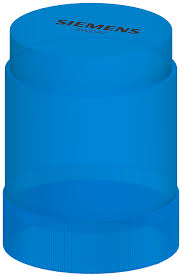 SIEMENS BALIZA 50MM MODULO AZUL C/LED 24V AC/DC