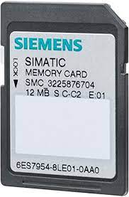 SIEMENS Simatic S7 Memory Card 4Mb Para S7-1X00 SKU: 6ES7954-8LC03-0AA0