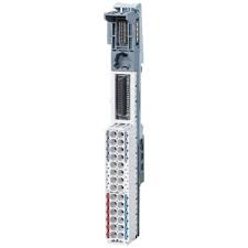 SIEMENS ET 200SP BASEUNIT BU15-P16+A0+12D/T BU TYPE A1 PUSH-IN TERMINALS WITH 2X 5 ADD-ON TERMINALS NEW LOAD GROUP WXH: 15 MM X 141 MM WITH TEMPERATURE ACQUISITION