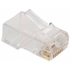 STEREN Plug Rj45 De 8 Contactos Para Cable Redondo SKU: 301-178
