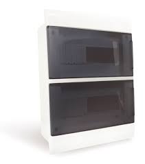 STECK CUADRO C/PUERTA TRANSP. 24P BLANCO MODELO ANTERIOR SCV24PT