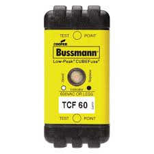BUSS FUSIBLE CUBEFUSE CLASE J 60A C/PROTECCION 600V