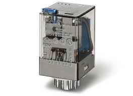 FINDER RELEVADOR ENCAPSULADO 10AMP 120VAC 3P2T 11PIN