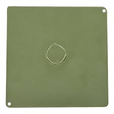 TAPA CUADRADA PVC VERDE 38mm (1 1/2)