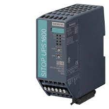 SIEMENS SIMATIC SITOP UPS1600 20 A USB UNINTERRUPTED POWER SUPPLY WITH USB INTERFACE INPUT: 24 V DC OUTPUT: 24 V DC/20 A