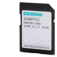SIEMENS Simatic S7 Memory Cardfor S7-1X00 Cpu 24Mbytes SKU: 6ES7954-8LF03-0AA0