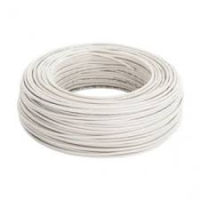 Cable THN nylon blanco  10 AWG por metro SKU: CAVYN10B-MTO