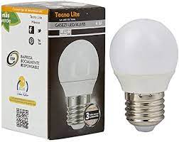 TECNOLITE Lamp Led Globo 4W100-240V6500Ke27250Lm G45E27-Led/4W/65 SKU: G45E27-LED-4W-65