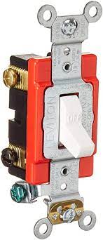 LEVITON INTERRUPTOR DE PALANCA GRADO INDUSTRIAL 2P 20A 120/277V B