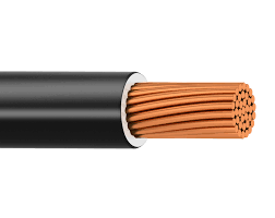 Cable KOBREX THW 300 MCM negro por metro SKU: Cable300NT