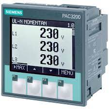 SIEMENS Pac3200 Lcd Medidor Energía Terminal Ojillo SKU: 7KM2112-0BA00-2AA0