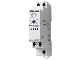 FINDER TIMER ON-DELAY 16A 1P2T 12-240VAC/DC P/RIEL