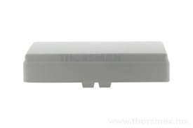 THORSMAN TAPA FINAL PARA CANALETA  TEK 100 BCO