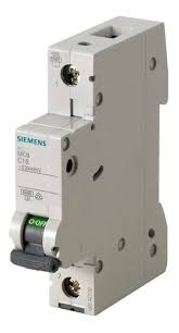 SIEMENS INT TERMOMAG P/RIEL 1P 40A C 6kA 440VAC 60VDC