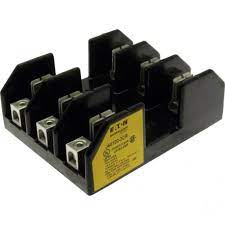 BUSS PORTAFUSIBLE DE 3 POLOS P/LPJ HASTA 100 AMPS J60100-3CR