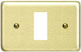 TAMSA PLACA ALUMINIO DORADO 1 UNIDAD