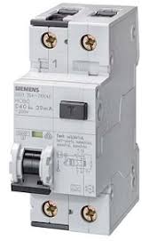 SIEMENS INT TEMOMAGNETICO MONTAJE RIEL DIN 1P+N 10A 10KA