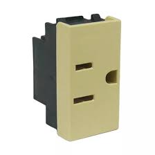 LEVITON CIEN TOMA CORRIENTE MARFIL POL C/TIERRA 15A