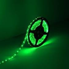JWJ TIRA LED COLOR VERDE P/EXTERIOR 12VDC 15W 5MTS