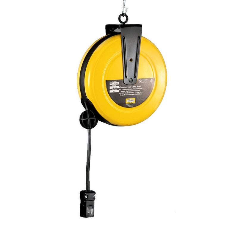 HUBBELL EXTENSION CARRETE RETRACTIL 7.6MTS 125V
