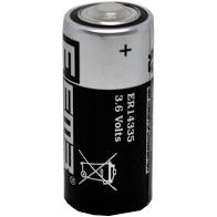 Omnicel/Pkcell Eemb Lithium Battery 3.6V 1.65Ah 2/3Aa SKU: ER14335