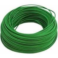 Cable THN nylon verde 10 AWG por metro SKU: CAVYN10V-MTO