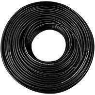 Cable THW nylon negro CAL. 4 AWG por metro SKU: CAVYN4N-MTO