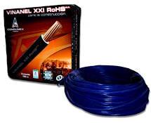 Cable VINANel azul Caja 100 16 AWG SKU: CAVIN16Z