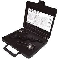 KLEINTOOLS SACABOCADOS JUEGO DE 4 PZ DE 1/2" A 1 1/4"