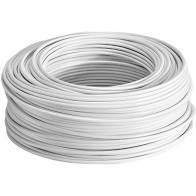 Cable THN nylon blanco  12 AWG por metro SKU: CAVYN12B-MTO