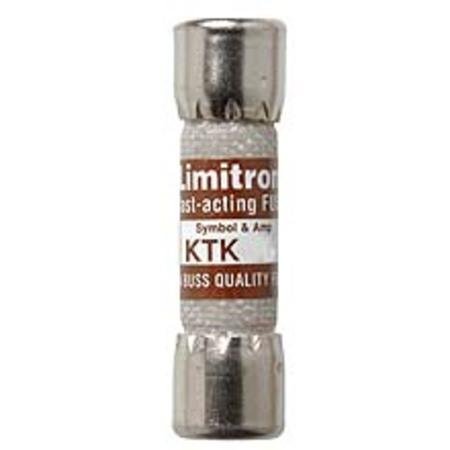 BUSS FUSIBLE LIMITRON 8 AMPS 600V RAPIDO KTK-8