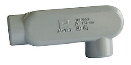 RAWELT CONDULET TIPO LR CON TAPA 3 (75mm)